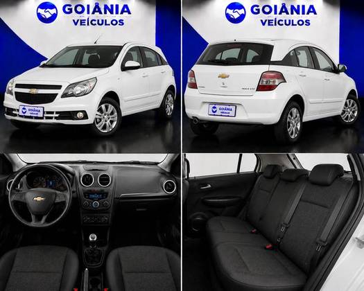 CHEVROLET AGILE 1.4 MPFI LT 8V FLEX 4P MANUAL CHEVROLET AGILE 1.4 MPFI LT 8V FLEX 4P MANUAL